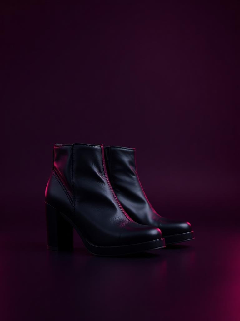 Bottines cuir