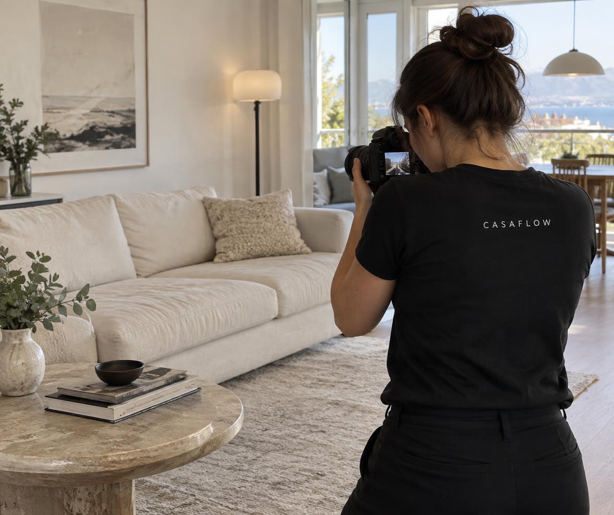 Une Home Manager Casaflow photographie un canapé